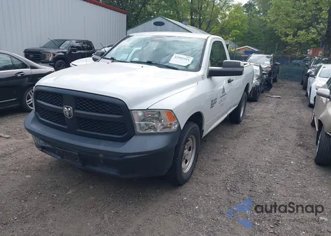 2020 Ram 1500 Classic Tradesman 4X2 8' Box from USA, damaged, VIN 3C6JR6DGXLG263723